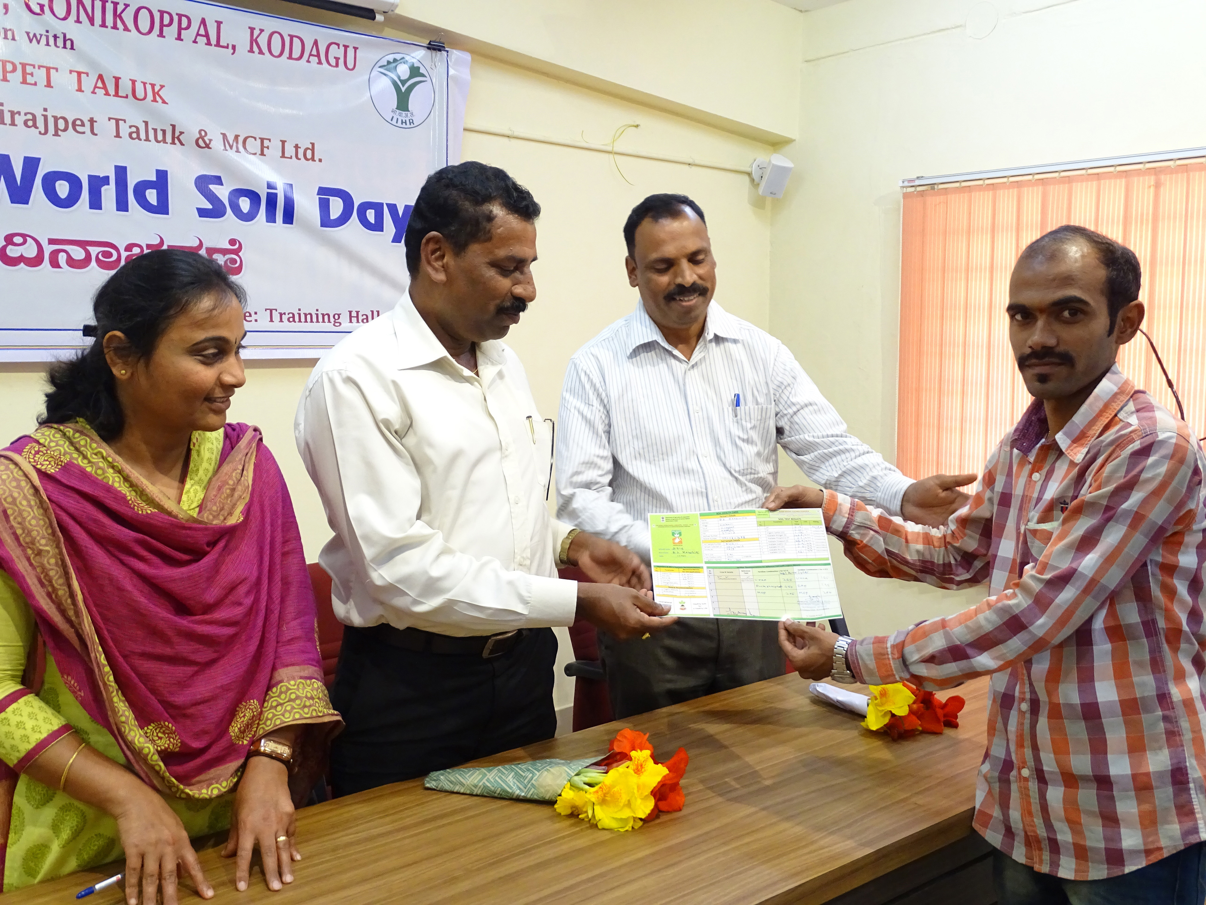 World Soil Day 2019 celebrated at KVK Gonikoppal